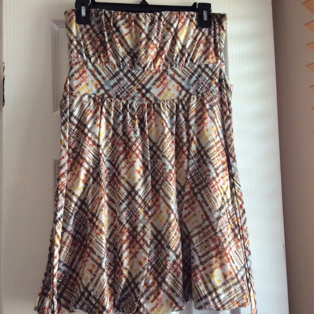 Strapless Midi-Dress